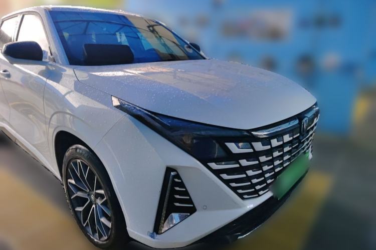 Used CHANGAN UNI-Z New Energy 2024 Blue Whale Smart Electric iDD 125km Beyond Edition Front Right 45 Deg