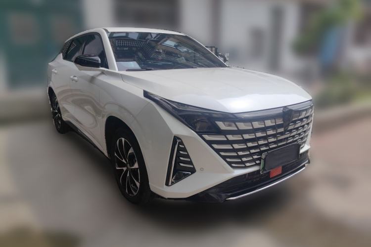 Used CHANGAN UNI-Z New Energy 2024 Blue Whale Smart Electric iDD 125km Beyond Edition Front Right 45 Deg