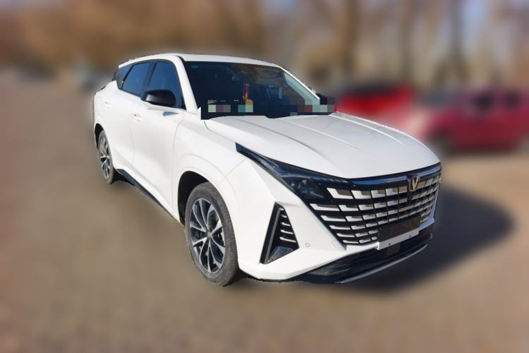 Used CHANGAN UNI-Z New Energy 2024 Blue Whale Smart Electric iDD 125km Beyond Edition Front Right 45 Deg