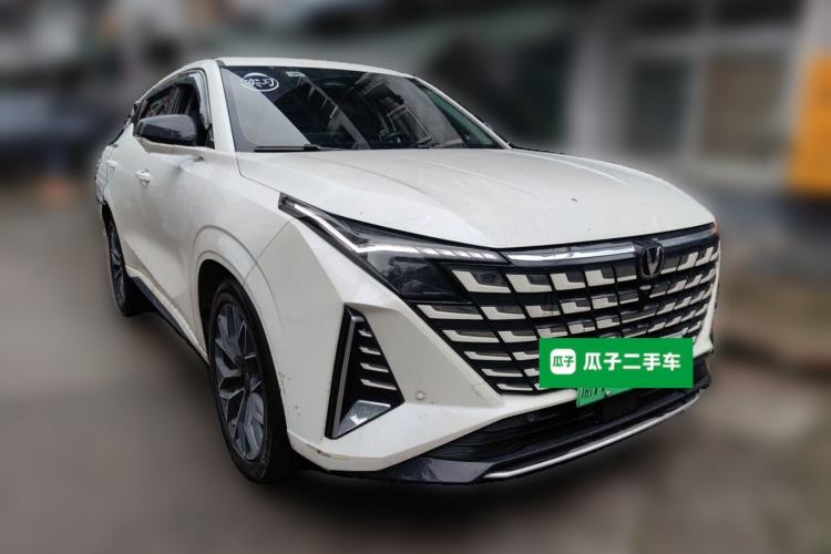 Used CHANGAN UNI-Z New Energy 2024 Blue Whale Smart Electric iDD 125km Excellence Model Front Right 45 Deg