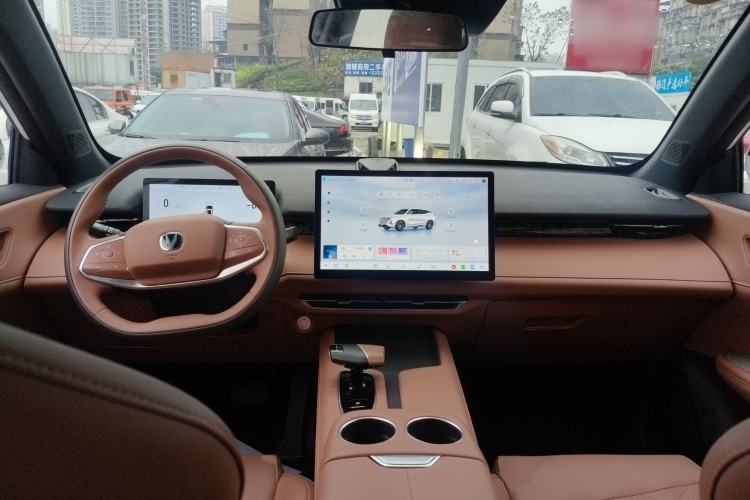 Used CHANGAN UNI-Z New Energy 2024 Blue Whale Smart Electric iDD 125km Excellence Model Interior 2