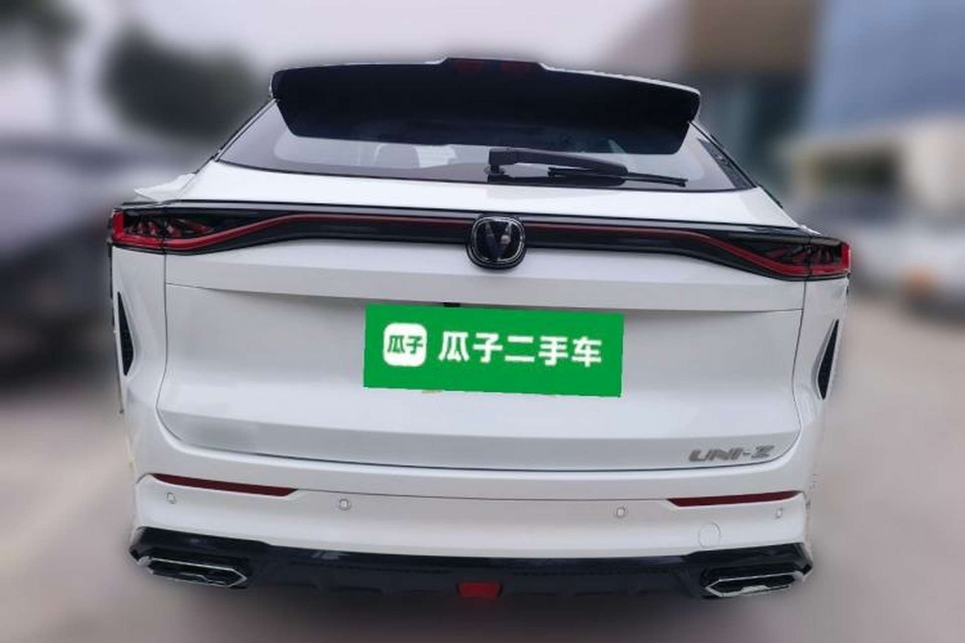 Used CHANGAN UNI-Z New Energy 2024 Blue Whale Smart Electric iDD 125km Excellence Model Rear