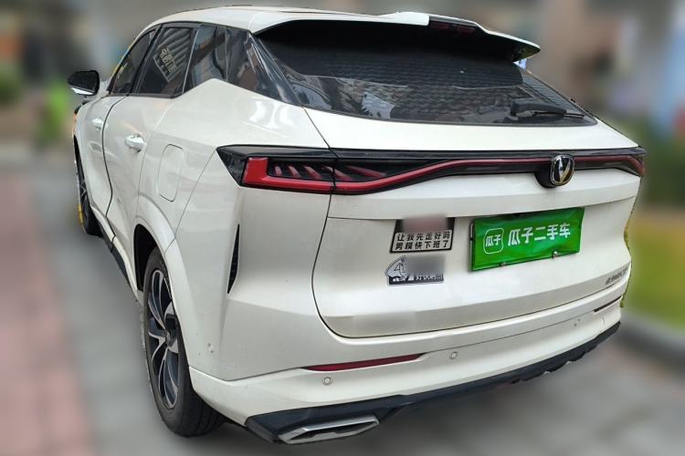 Used CHANGAN UNI-Z New Energy 2024 Blue Whale Smart Electric iDD 125km Excellence Model Rear Left 45 Deg