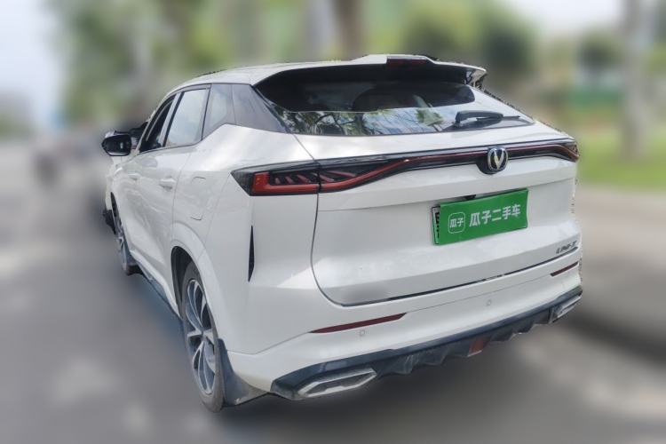 Used CHANGAN UNI-Z New Energy 2024 Blue Whale Smart Electric iDD 125km Beyond Edition Rear Left 45 Deg