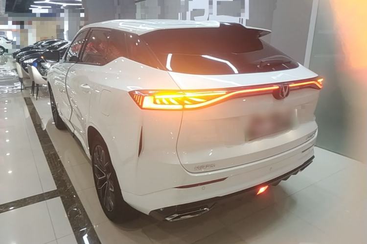 Used CHANGAN UNI-Z New Energy 2024 Blue Whale Smart Electric iDD 125km Beyond Edition Rear Left 45 Deg
