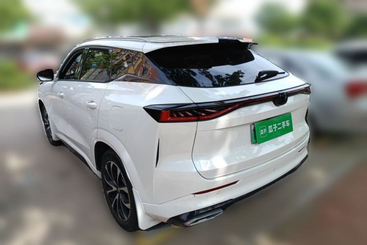 Used CHANGAN UNI-Z New Energy 2024 Blue Whale Smart Electric iDD 125km Beyond Edition Rear Left 45 Deg