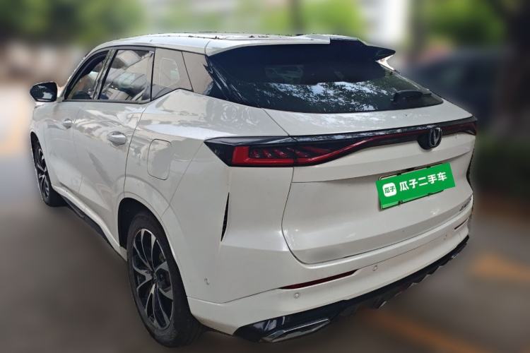 Used CHANGAN UNI-Z New Energy 2024 Blue Whale Smart Electric iDD 125km Excellence Model Rear Left 45 Deg