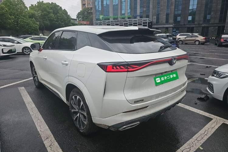 Used CHANGAN UNI-Z New Energy 2024 Blue Whale Smart Electric iDD 125km Beyond Edition Rear Left 45 Deg