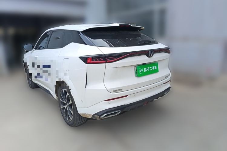 Used CHANGAN UNI-Z New Energy 2024 Blue Whale Smart Electric iDD 125km Excellence Model Rear Left 45 Deg