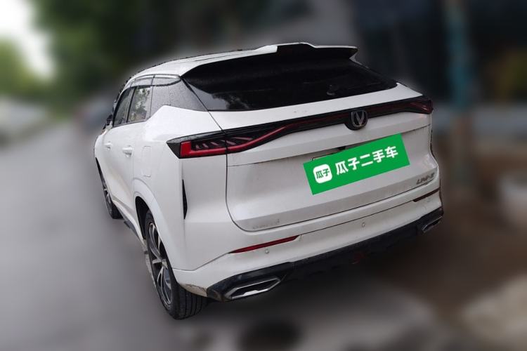 Used CHANGAN UNI-Z New Energy 2024 Blue Whale Smart Electric iDD 125km Beyond Edition Rear Left 45 Deg