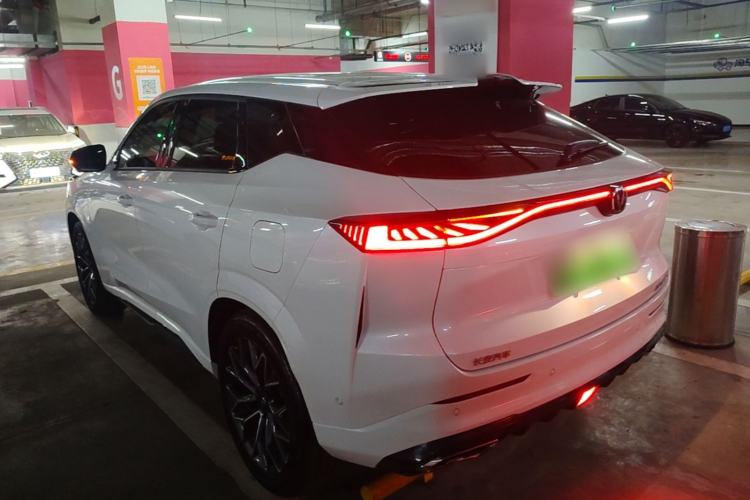 Used CHANGAN UNI-Z New Energy 2024 Blue Whale Smart Electric iDD 125km Excellence Model Rear Left 45 Deg