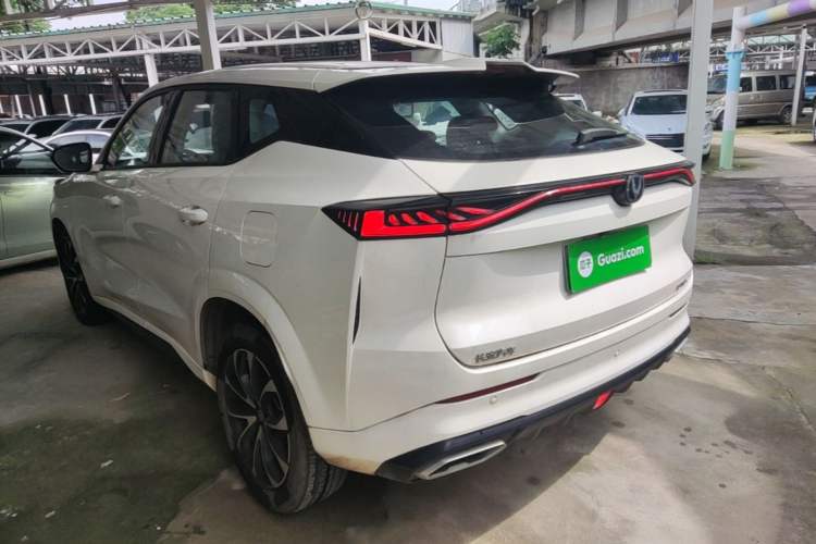 Used CHANGAN UNI-Z New Energy 2024 Blue Whale Smart Electric iDD 125km Beyond Edition Rear Left 45 Deg