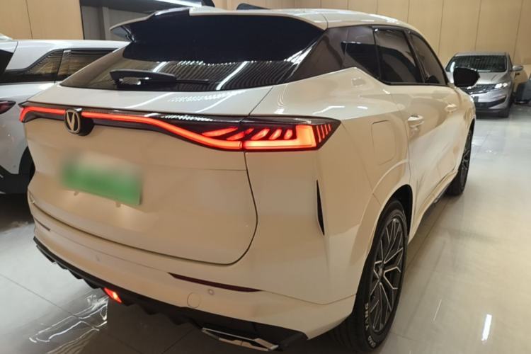 Used CHANGAN UNI-Z New Energy 2024 Blue Whale Smart Electric iDD 125km Beyond Edition Rear Right 45 Deg