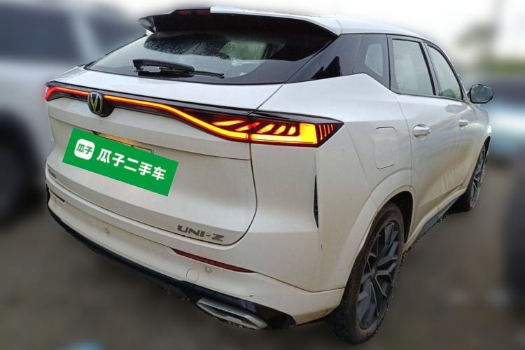 Used CHANGAN UNI-Z New Energy 2024 Blue Whale Smart Electric iDD 125km Beyond Edition Rear Right 45 Deg