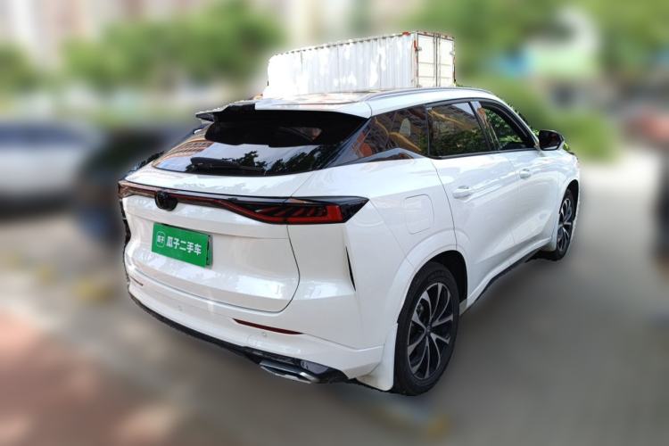 Used CHANGAN UNI-Z New Energy 2024 Blue Whale Smart Electric iDD 125km Beyond Edition Rear Right 45 Deg