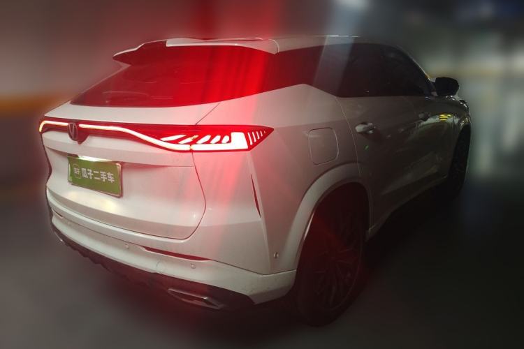 Used CHANGAN UNI-Z New Energy 2024 Blue Whale Smart Electric iDD 125km Excellence Model Rear Right 45 Deg