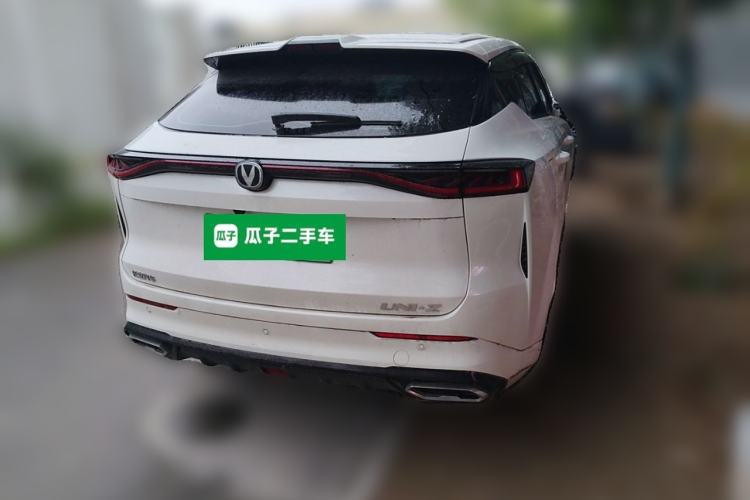 Used CHANGAN UNI-Z New Energy 2024 Blue Whale Smart Electric iDD 125km Beyond Edition Rear Right 45 Deg