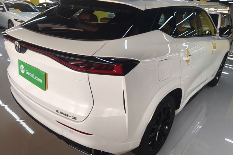 Used CHANGAN UNI-Z New Energy 2024 Blue Whale Smart Electric iDD 125km Leading Model Rear Right 45 Deg