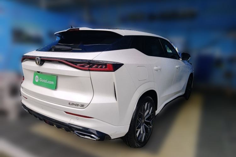 Used CHANGAN UNI-Z New Energy 2024 Blue Whale Smart Electric iDD 125km Beyond Edition Rear Right 45 Deg