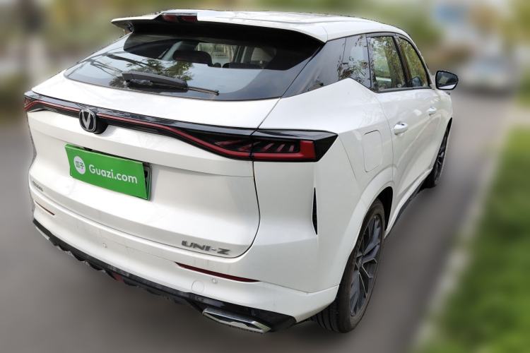 Used CHANGAN UNI-Z New Energy 2024 Blue Whale Smart Electric iDD 125km Beyond Edition Rear Right 45 Deg