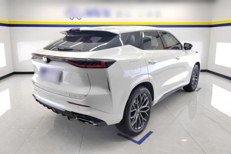 Used CHANGAN UNI-Z New Energy 2024 Blue Whale Smart Electric iDD 125km Beyond Edition Rear Right 45 Deg