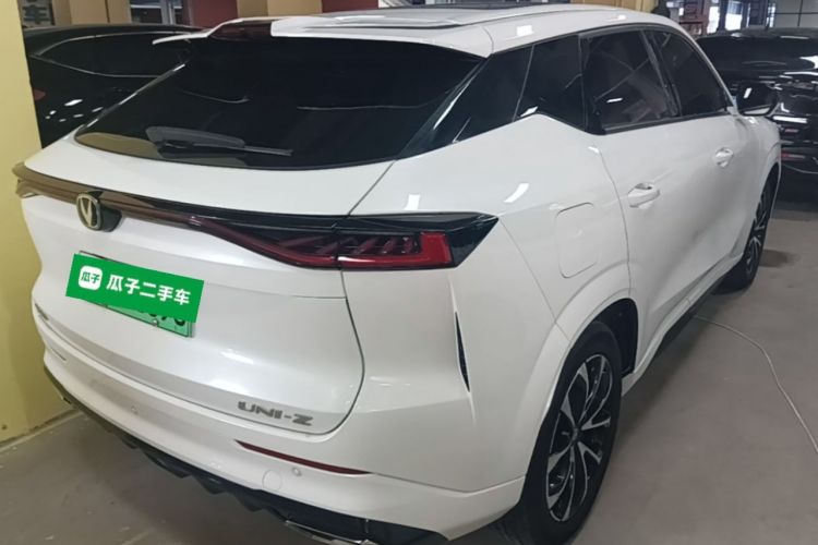 Used CHANGAN UNI-Z New Energy 2024 Blue Whale Smart Electric iDD 125km Beyond Edition Rear Right 45 Deg