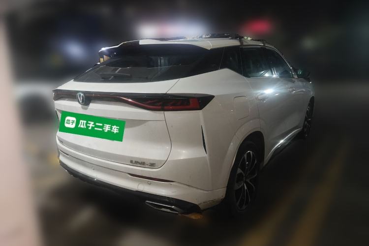 Used CHANGAN UNI-Z New Energy 2024 Blue Whale Smart Electric iDD 125km Beyond Edition Rear Right 45 Deg