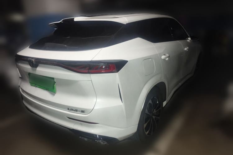 Used CHANGAN UNI-Z New Energy 2024 Blue Whale Smart Electric iDD 125km Beyond Edition Rear Right 45 Deg