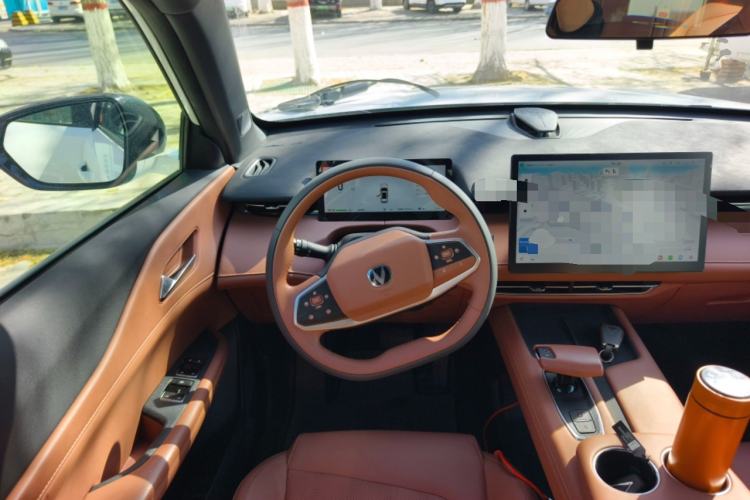 Used CHANGAN UNI-Z New Energy 2024 Blue Whale Smart Electric iDD 125km Leading Model Steering Wheel