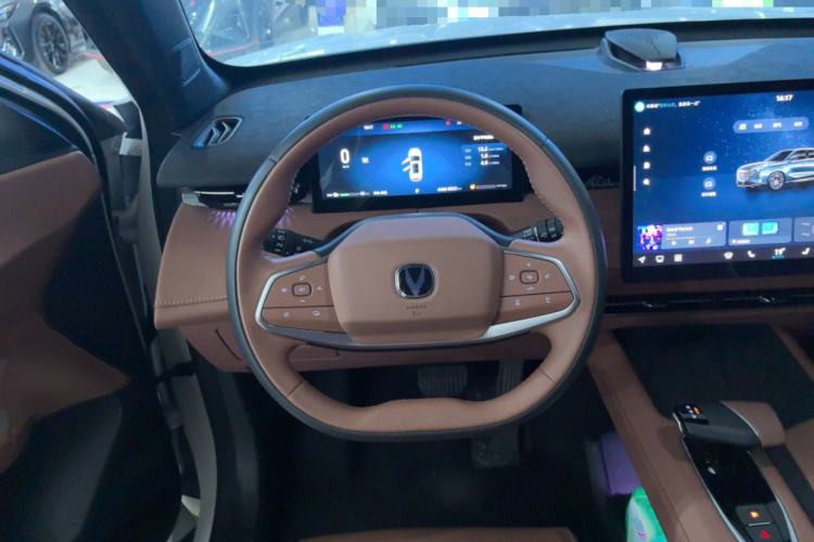 Used CHANGAN UNI-Z New Energy 2024 Blue Whale Smart Electric iDD 125km Excellence Model Steering Wheel