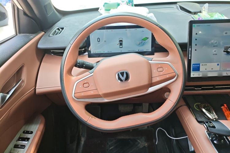 Used CHANGAN UNI-Z New Energy 2024 Blue Whale Smart Electric iDD 125km Beyond Edition Steering Wheel