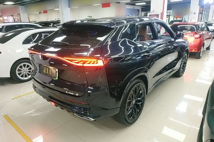 Used CHANGAN UNI-Z New Energy 2025 Model, Smart New Blue Whale 125km Battleship+ Version Rear Right 45 Deg