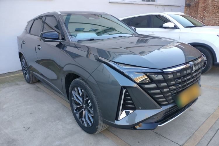 Used CHANGAN UNI-Z New Energy 2025 Model, Smart New Blue Whale 125km Battleship+ Version Front Right 45 Deg