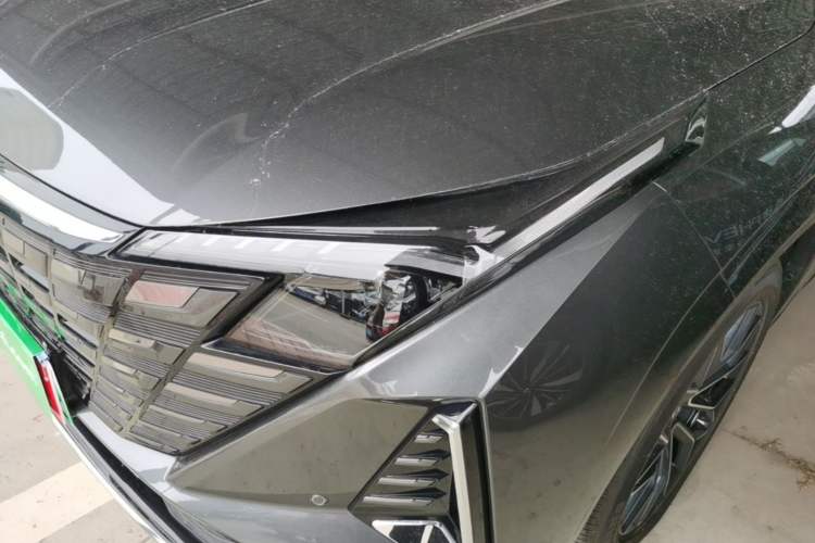 Used CHANGAN UNI-Z New Energy 2025 Model, Smart New Blue Whale 125km Battleship+ Version Left Front Headlight