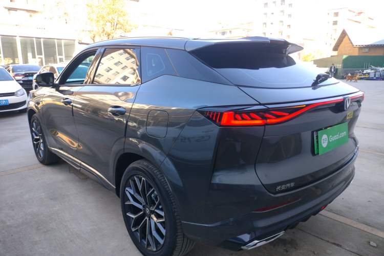 Used CHANGAN UNI-Z New Energy 2025 Model, Smart New Blue Whale 125km Battleship+ Version Rear Left 45 Deg
