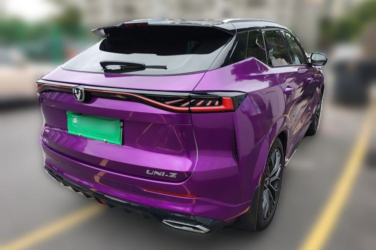 Used CHANGAN UNI-Z New Energy 2025 Model, Smart New Blue Whale 125km Battleship+ Version Rear Right 45 Deg