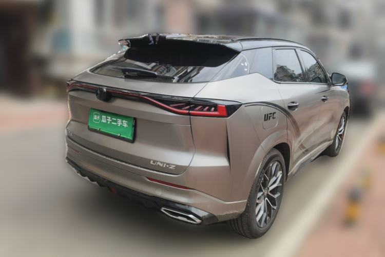 Used CHANGAN UNI-Z New Energy 2025 Model, Smart New Blue Whale 125km Battleship+ Version Rear Right 45 Deg