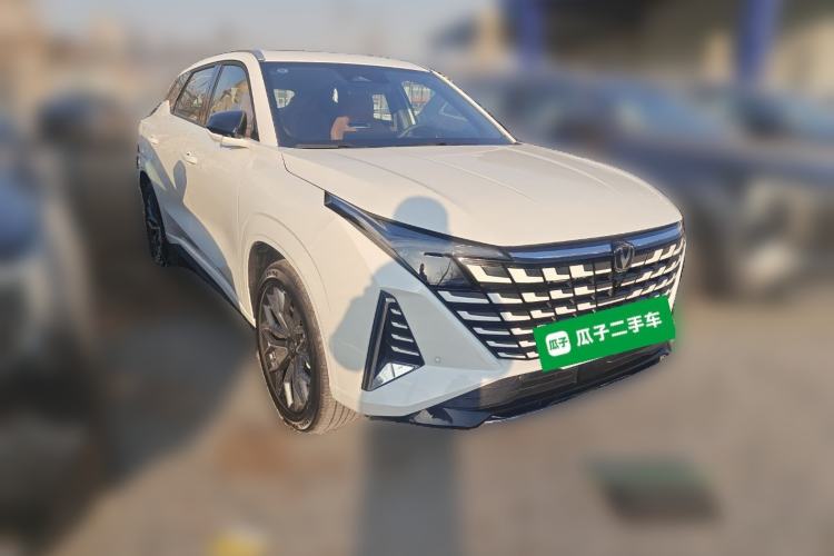 Used CHANGAN UNI-Z New Energy 2025 Model, Smart New Blue Whale 125km Battleship+ Version Front Right 45 Deg