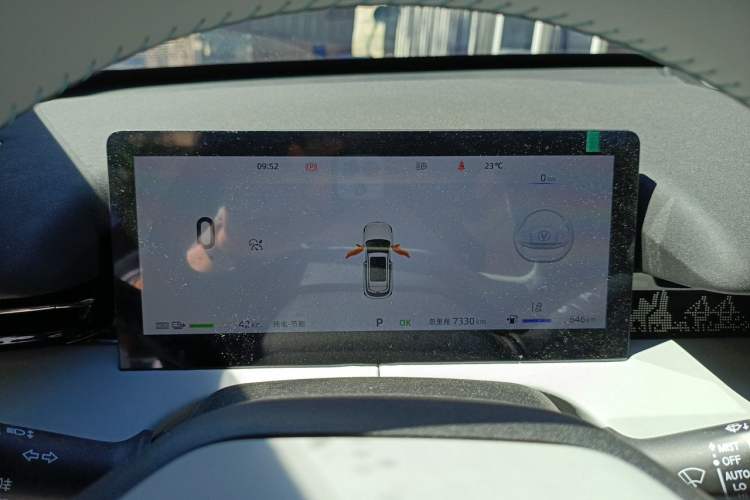 Used CHANGAN UNI-Z New Energy 2025 Model, Smart New Blue Whale 125km Ultra-Strong Version Instrument Cluster