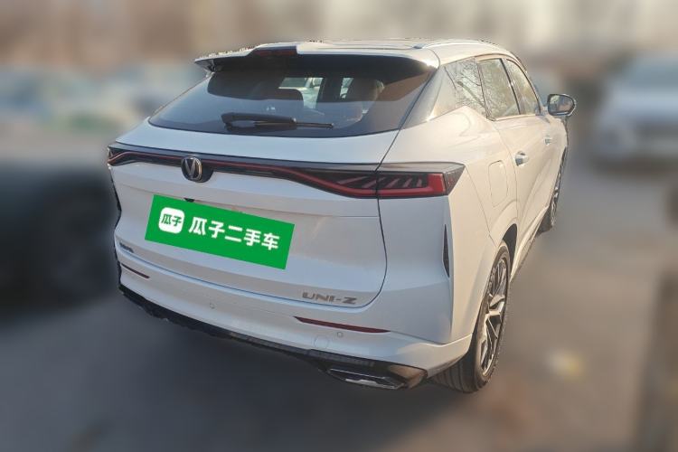 Used CHANGAN UNI-Z New Energy 2025 Model, Smart New Blue Whale 125km Battleship+ Version Rear Right 45 Deg