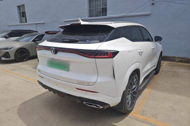 Used CHANGAN UNI-Z New Energy 2025 Model, Smart New Blue Whale 125km Battleship+ Version Rear Right 45 Deg