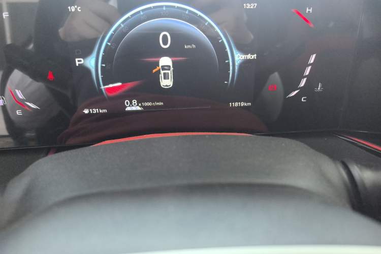 Used CHANGAN X5 PLUS 2024 1.5T DCT Pioneer Edition Odometer Close Up