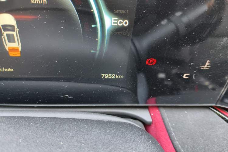 Used CHANGAN X5 PLUS 2024 1.5T DCT Pioneer Edition Odometer Close Up