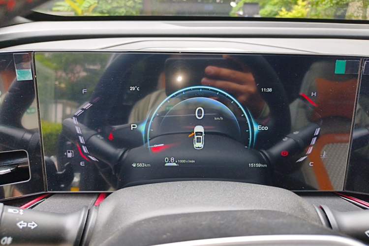 Used CHANGAN X5 PLUS 2024 1.5T DCT Pioneer Edition Instrument Cluster