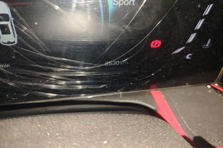 Used CHANGAN X5 PLUS 2024 1.5T DCT Pioneer Edition Odometer Close Up