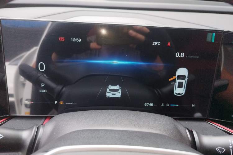 Used CHANGAN X5 PLUS 2024 1.5T DCT ZhiZun Version Instrument Cluster