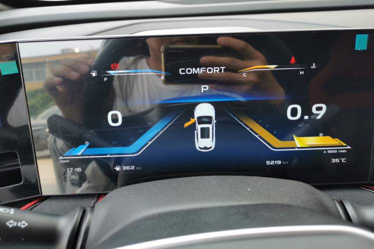 Used CHANGAN X5 PLUS 2024 1.5T DCT ZhiZun Version Instrument Cluster