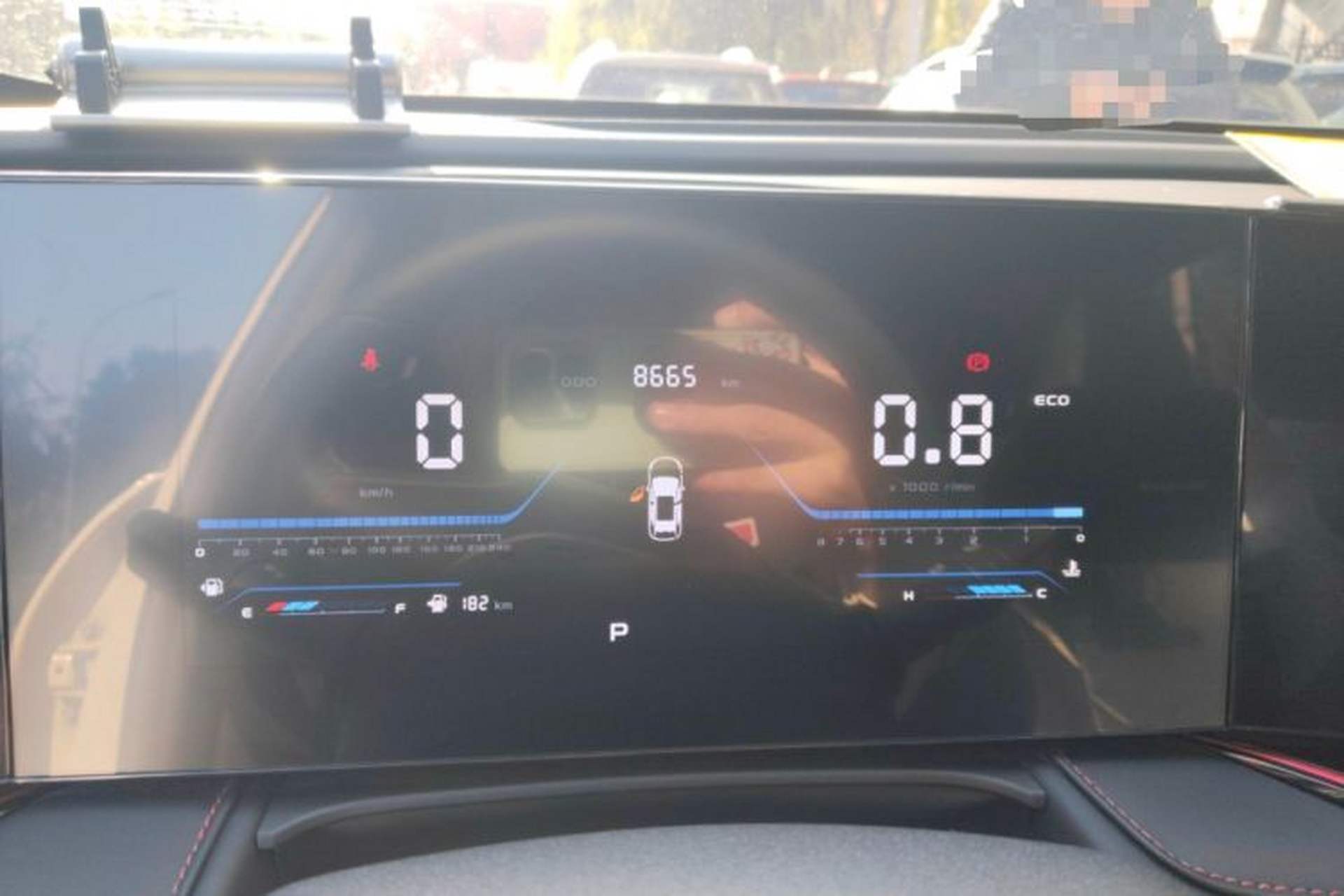 Used CHANGAN X5 PLUS 2024 1.5T DCT Enjoyment Version Odometer Close Up