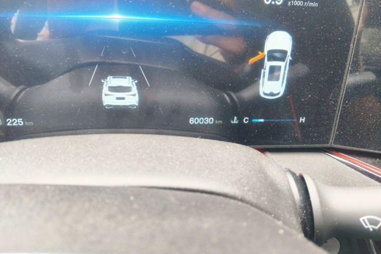 Used CHANGAN X5 PLUS 2024 1.5T DCT ZhiZun Version Odometer Close Up