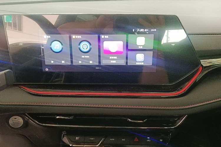 Used CHANGAN X5 PLUS 2025 1.5T DCT High-Energy Version Audio And AC Panel
